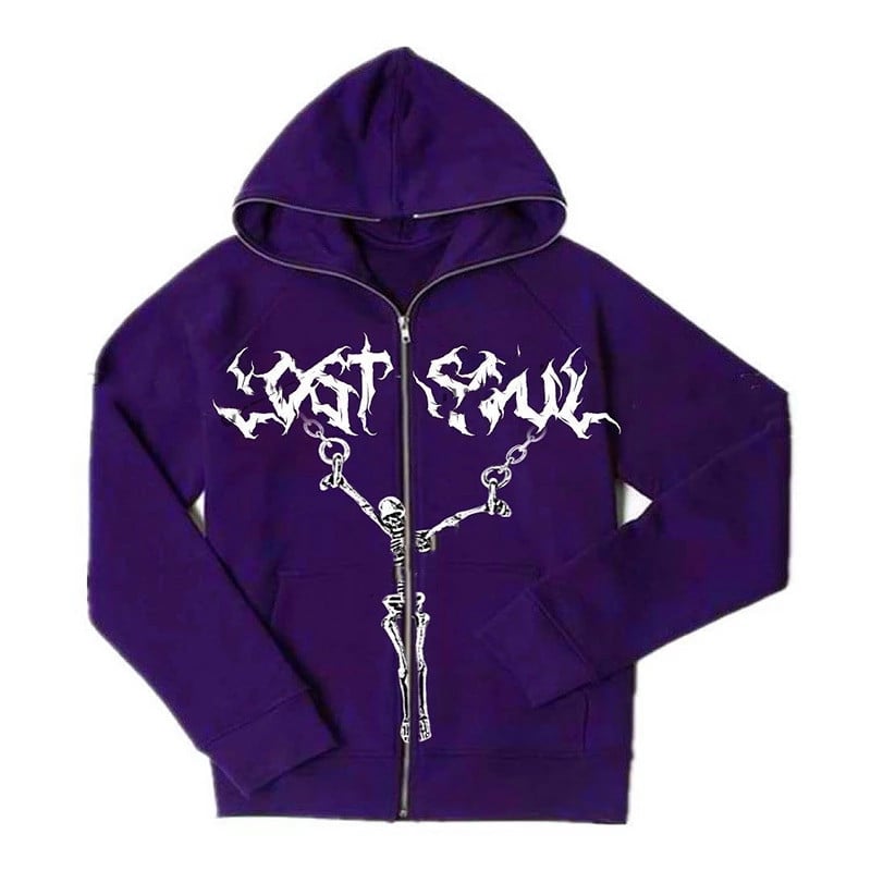 Hip Hop Street Hoodie Coat for Casual Wear